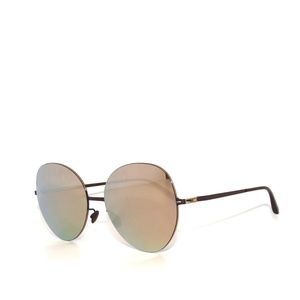 Mykita Aimi 285 Champagne Gold Brown Champagne Gold Flash Sunglasses